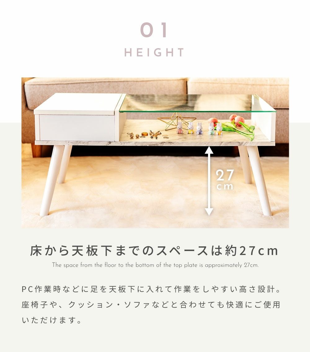 鏡着きローテーブル　 Amazon｜LOWYA ロウヤ ドレッサー ドレッサーテーブル テーブル
