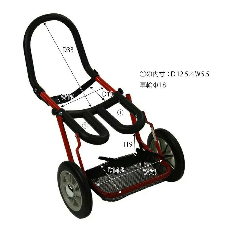 コーギー用] 犬用 歩行器 歩行補助 車いす サポート 車椅子 ペット