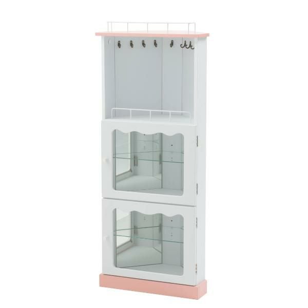 コレクションシェルフ 3段 コーナー キーホルダー 推し活 棚 グッズ