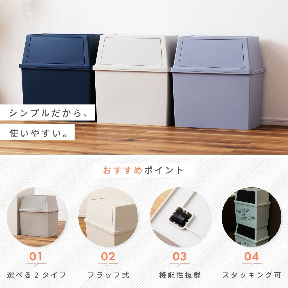 ごみ箱 30リットル 30L 1個 2個セット 分別 2段 ワイド ゴミ箱 新生活