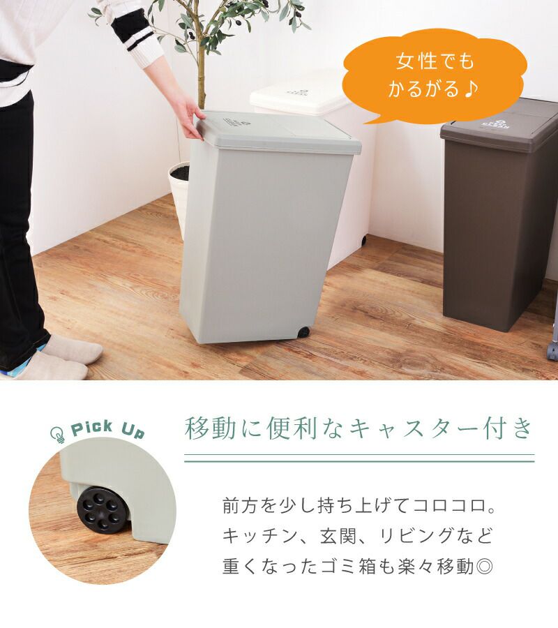 ストロベリー様　ダストボックス　30L アメリカン　お洒落ゴミ箱　分別ゴミ箱 ホームテイスト（HOME taste） ゴミ箱 30L ダストボックス 屋外 屋内
