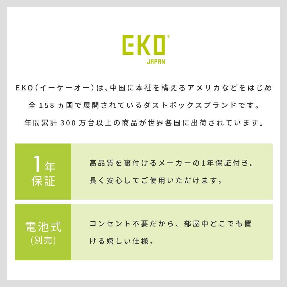 EKO ごみ箱 センサー式 30リットル 自動開閉 静か ソフトクローズ