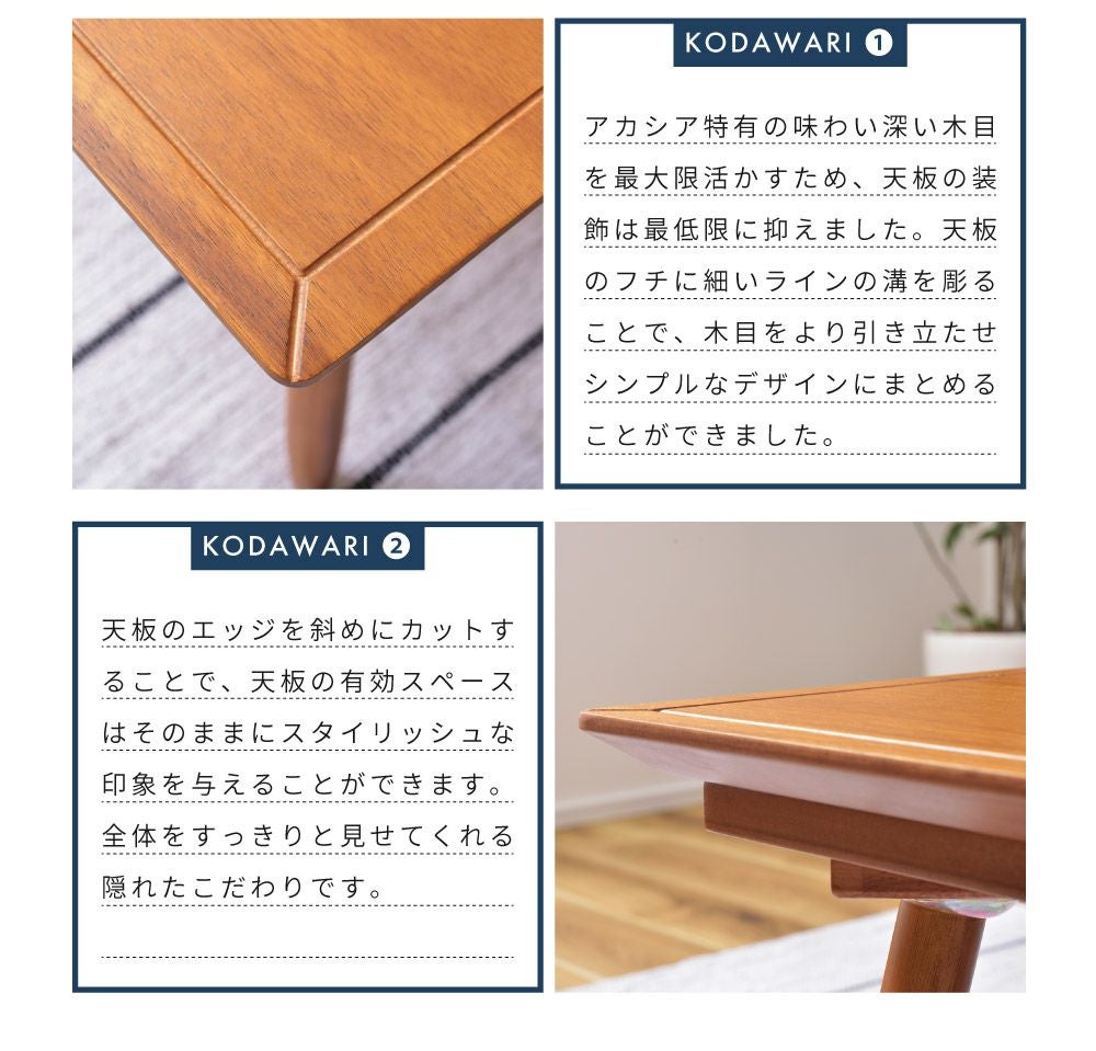 ローテーブル こたつ こたつテーブル 正方形 60×60 コタツ 本体 小さめ
