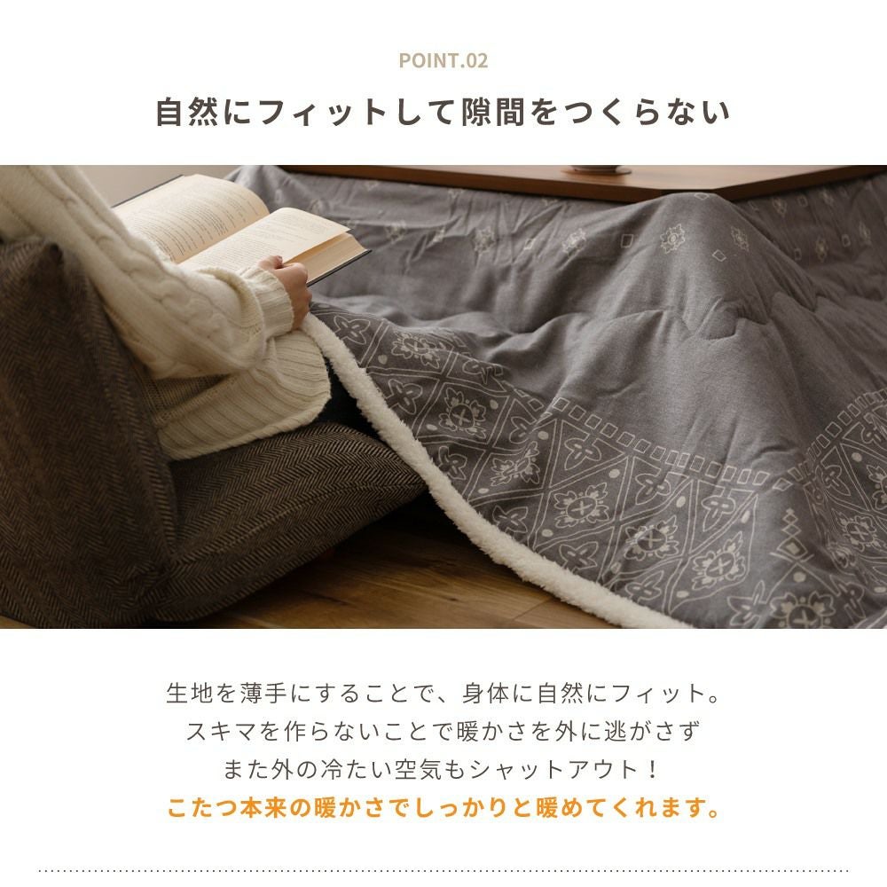 こたつ テーブル 正方形 おしゃれ 75×75 日本メーカー製ヒーター 北欧