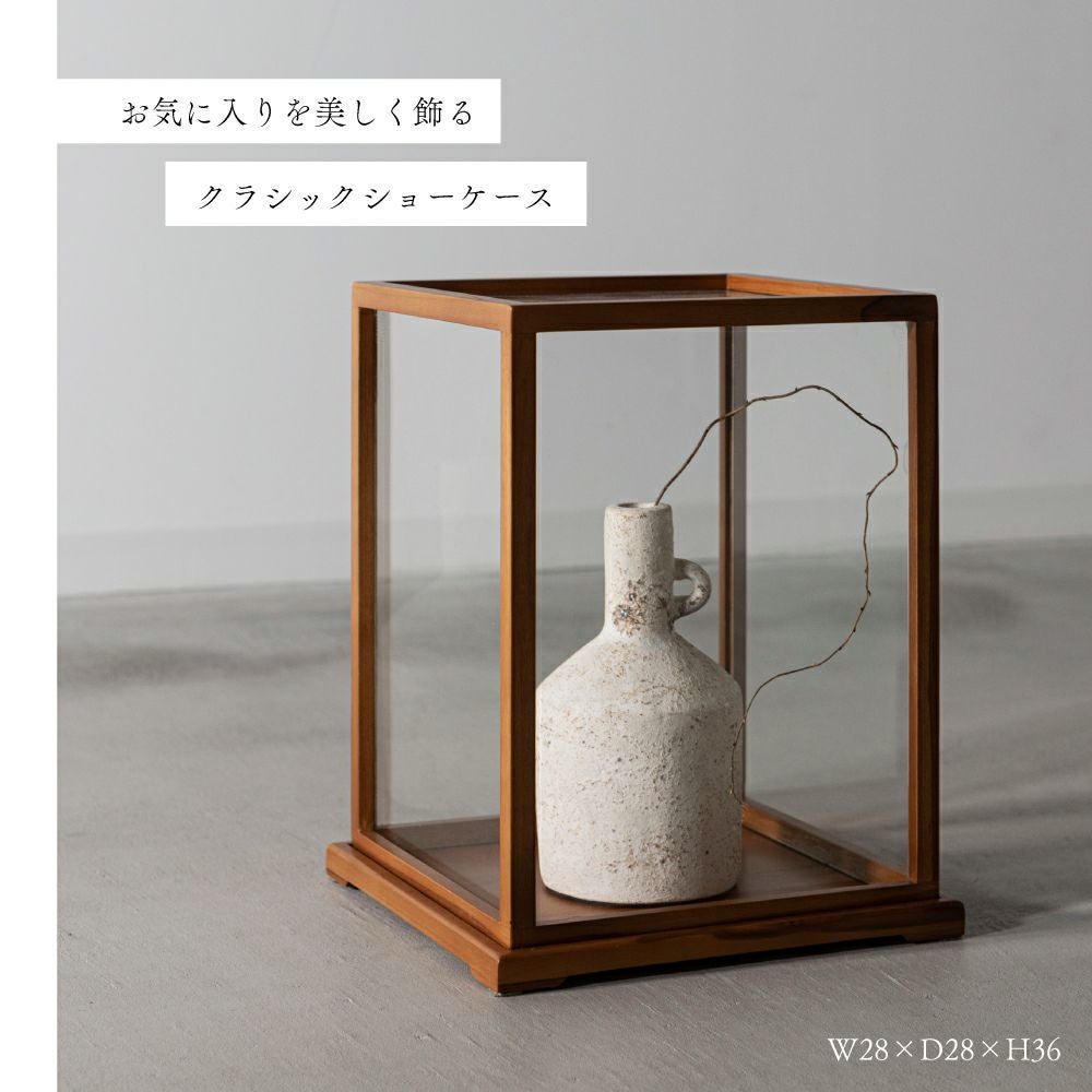 コレクションケース ショーケース コレクション収納 天然木 木製