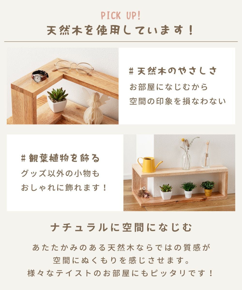 コレクションボックス 2個セット オープンラック コーナーラック 収納