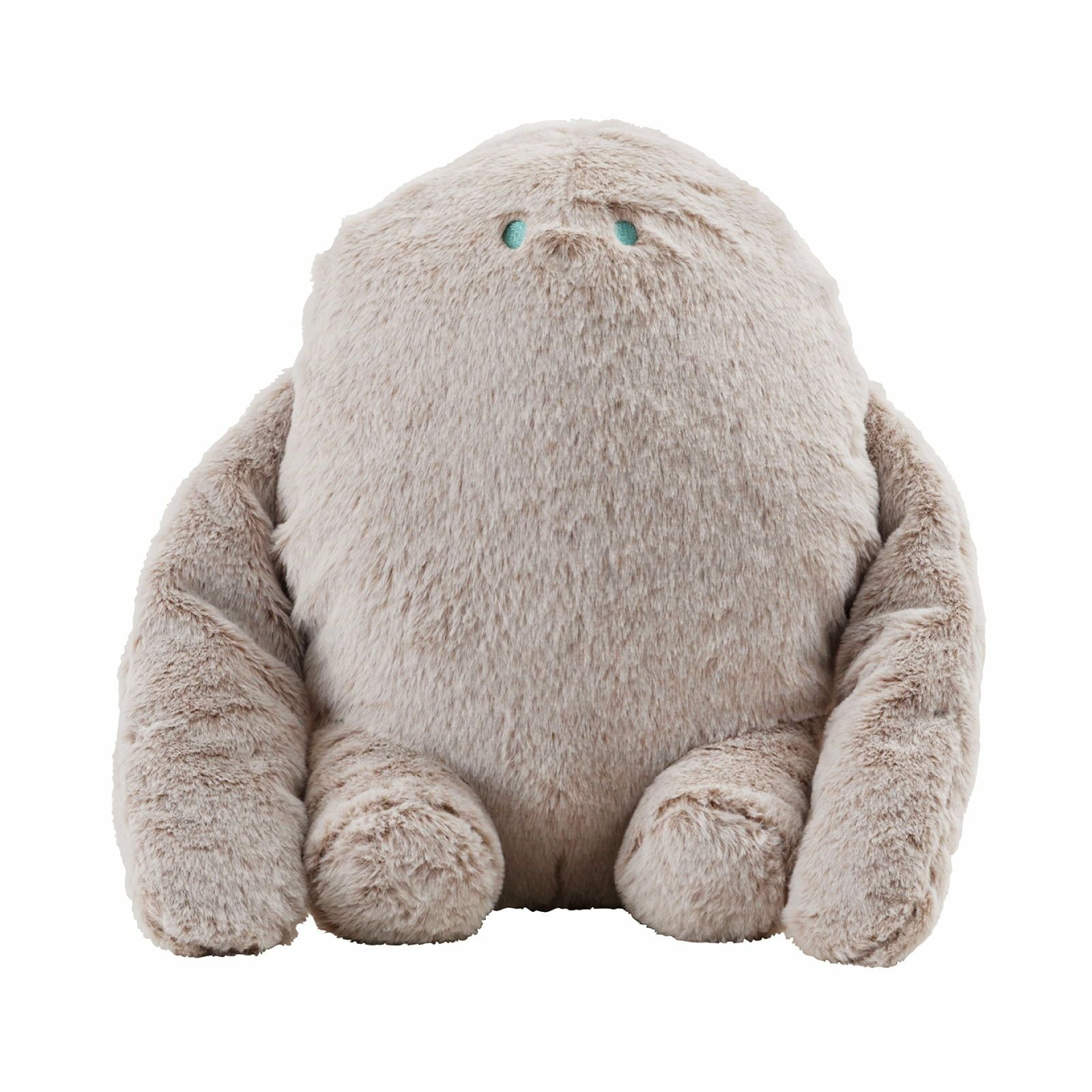 おすわりクッション ぬいぐるみ イエティ もふもふ かわいい 暖かい