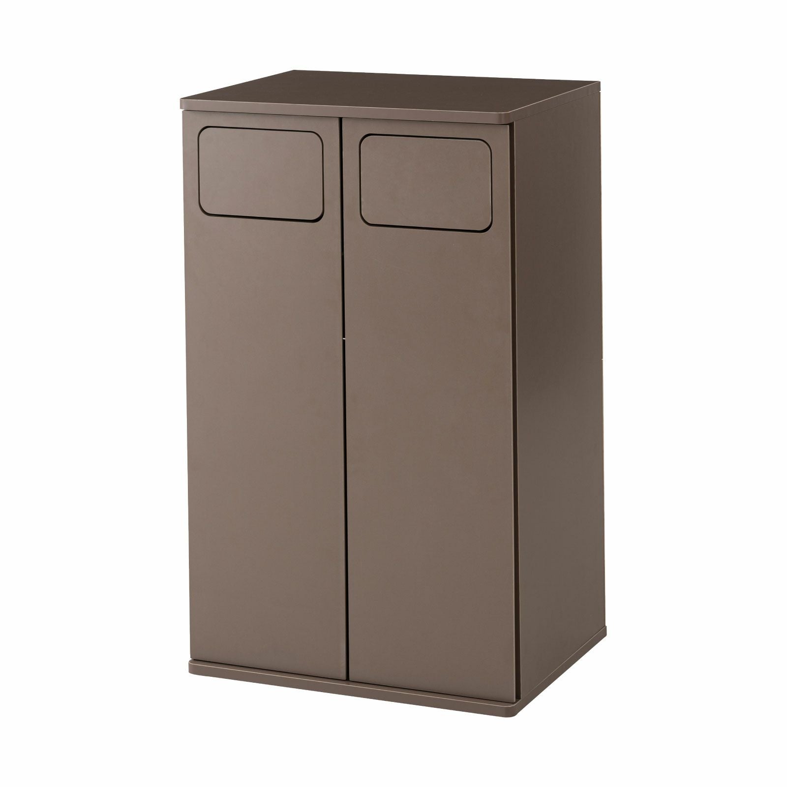 新品　家具調ゴミ箱 ダストボックス 45L 二口 モカブラウン シンプル ゴミ箱 ダストボックス 20L 45L ごみ箱 家具調 新生活 一人暮らし