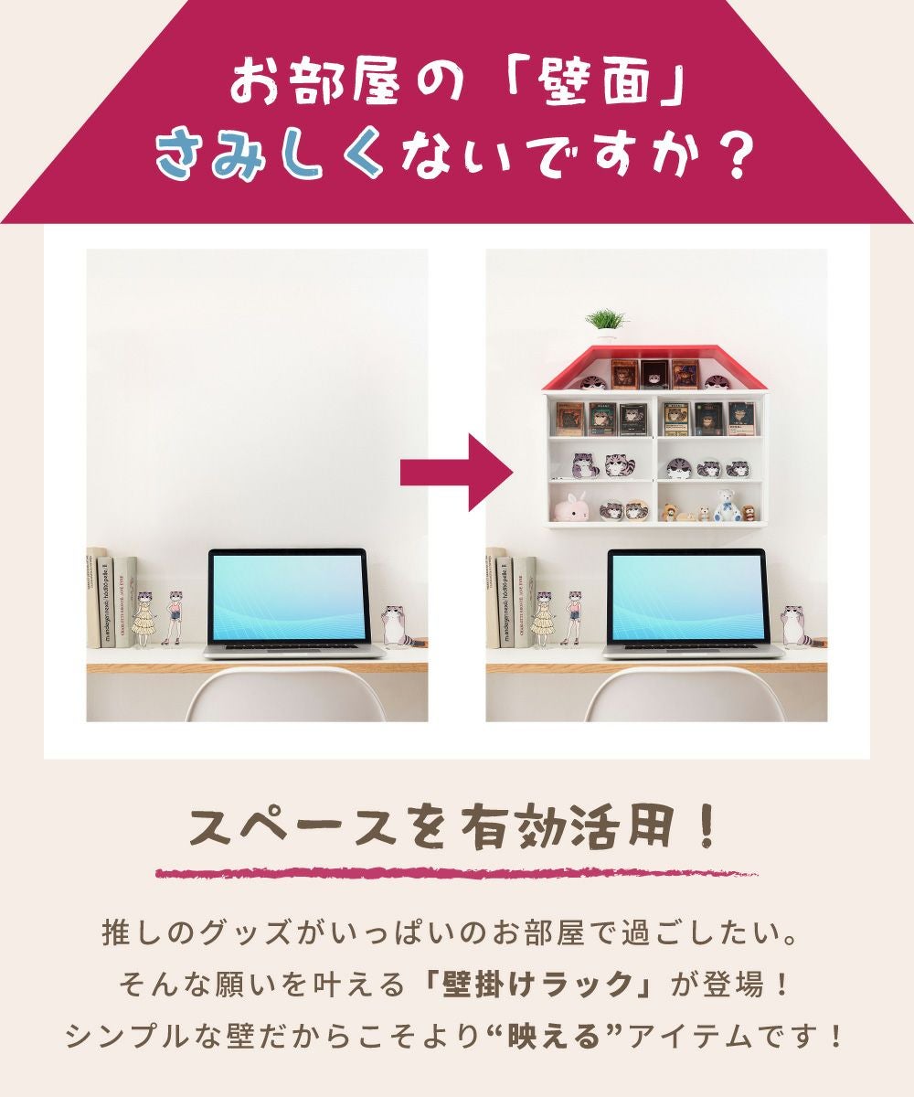 コレクションラック コレクションケース コレクション収納 ハウス