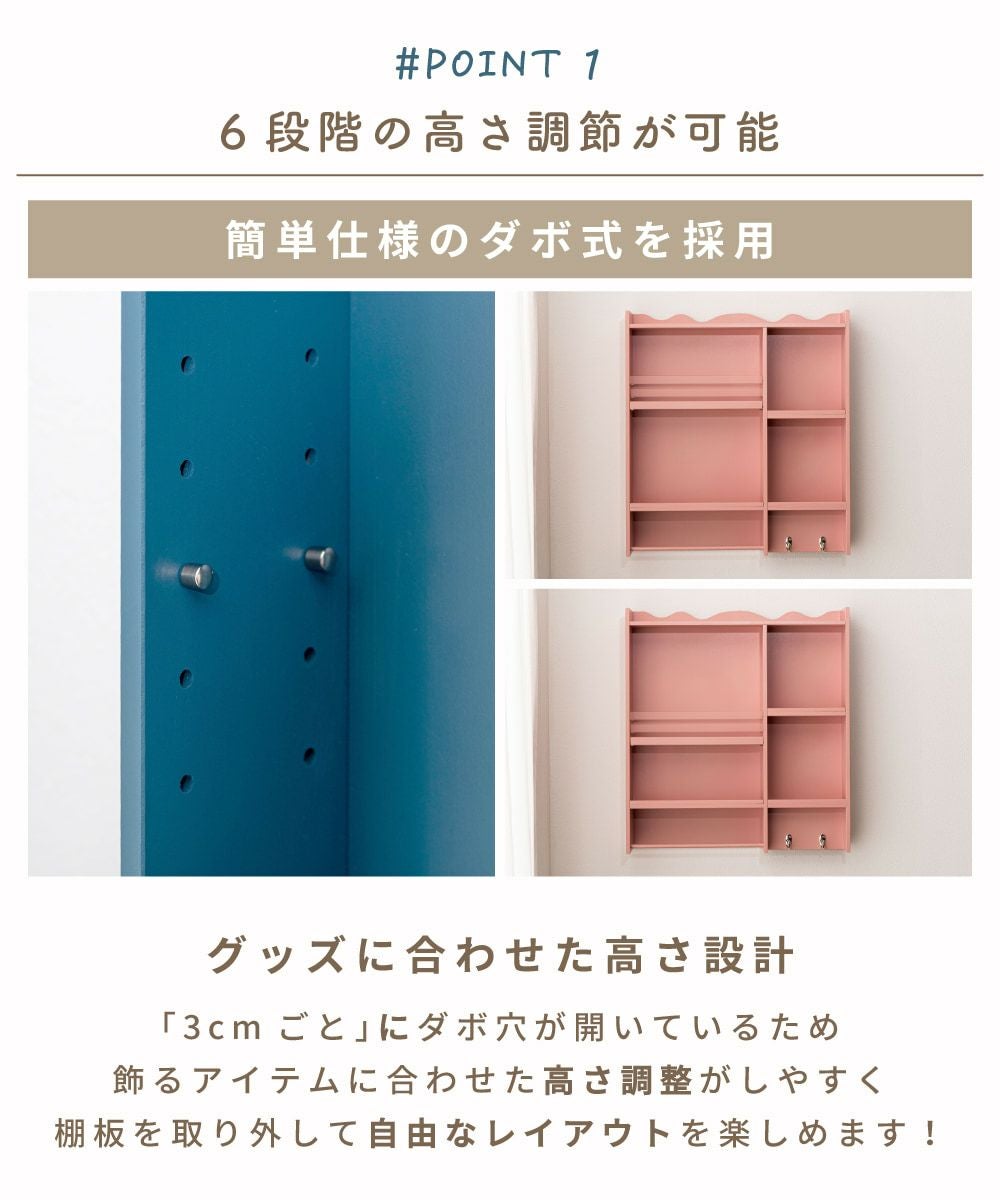 コレクションラック コレクションケース コレクション収納 ウォール
