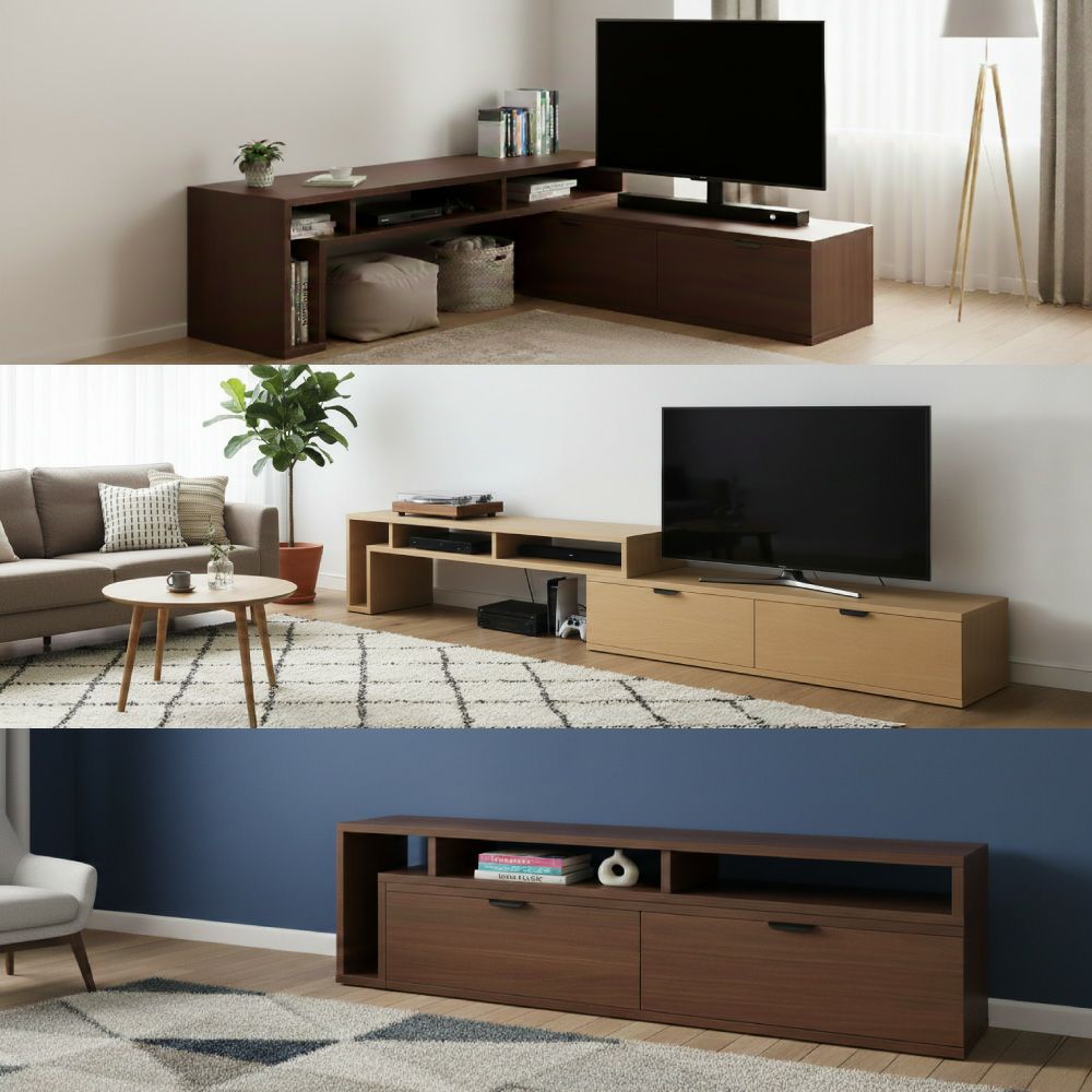 TVボード 幅120cm 幅180cm テレビボード テレビ台 AVボード｜Belorusov