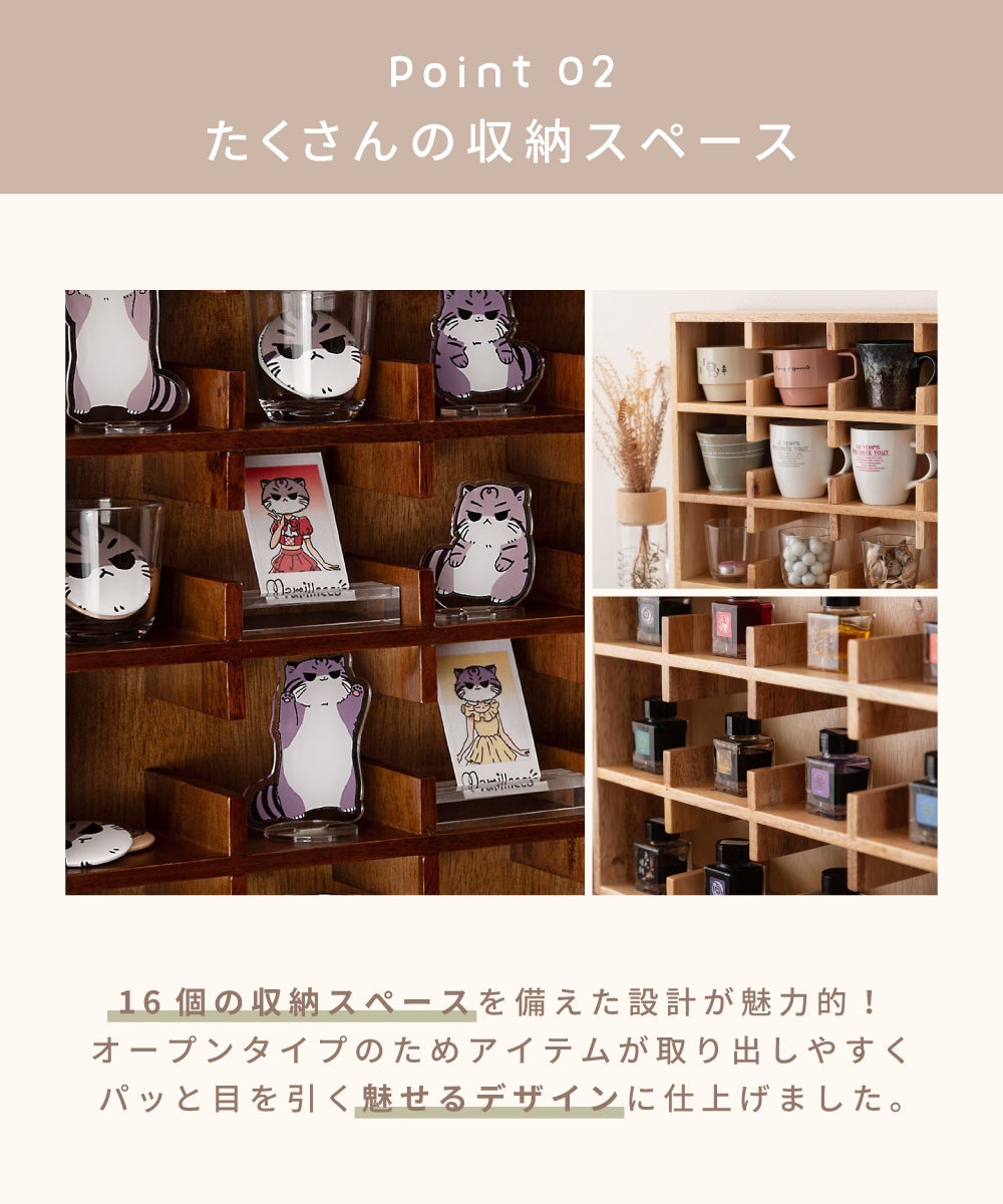 ウォールラック ケース コレクション収納 ウォールラック 棚