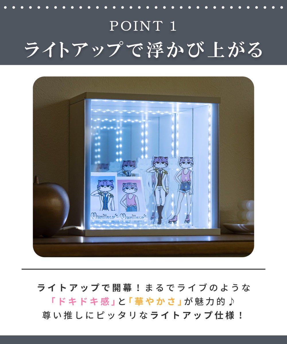 マジックミラーボックス コレクションケース コレクション収納