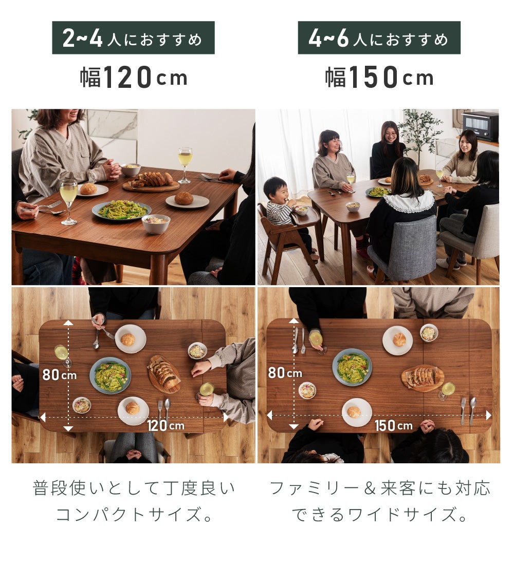 5点セット] ダイニングテーブルセット 4人 掛け 4人用 ダイニング